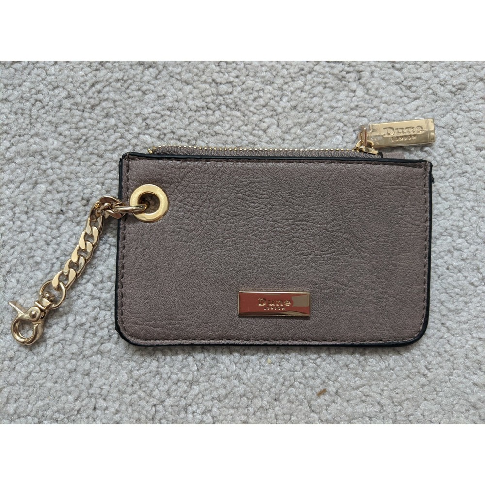 DUNE LONDON SMALL PEWTER CHANGE COIN PURSE